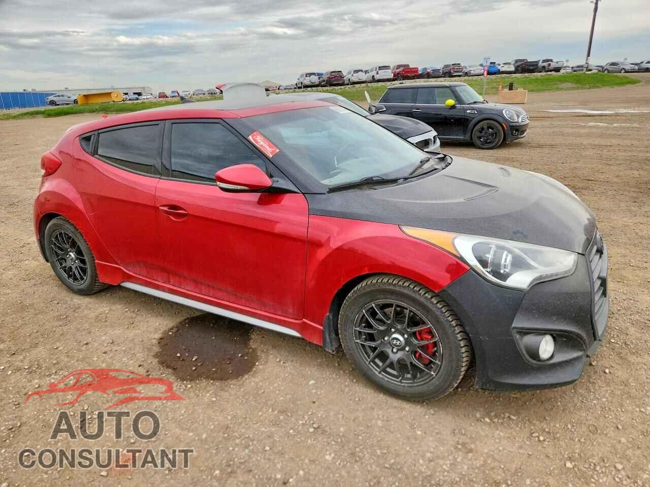 HYUNDAI VELOSTER 2013 - KMHTC6AE4DU156232