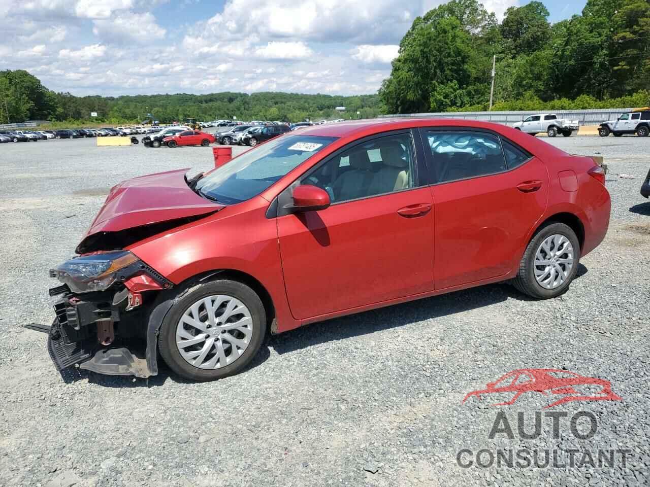 TOYOTA COROLLA 2019 - 5YFBURHE6KP887176