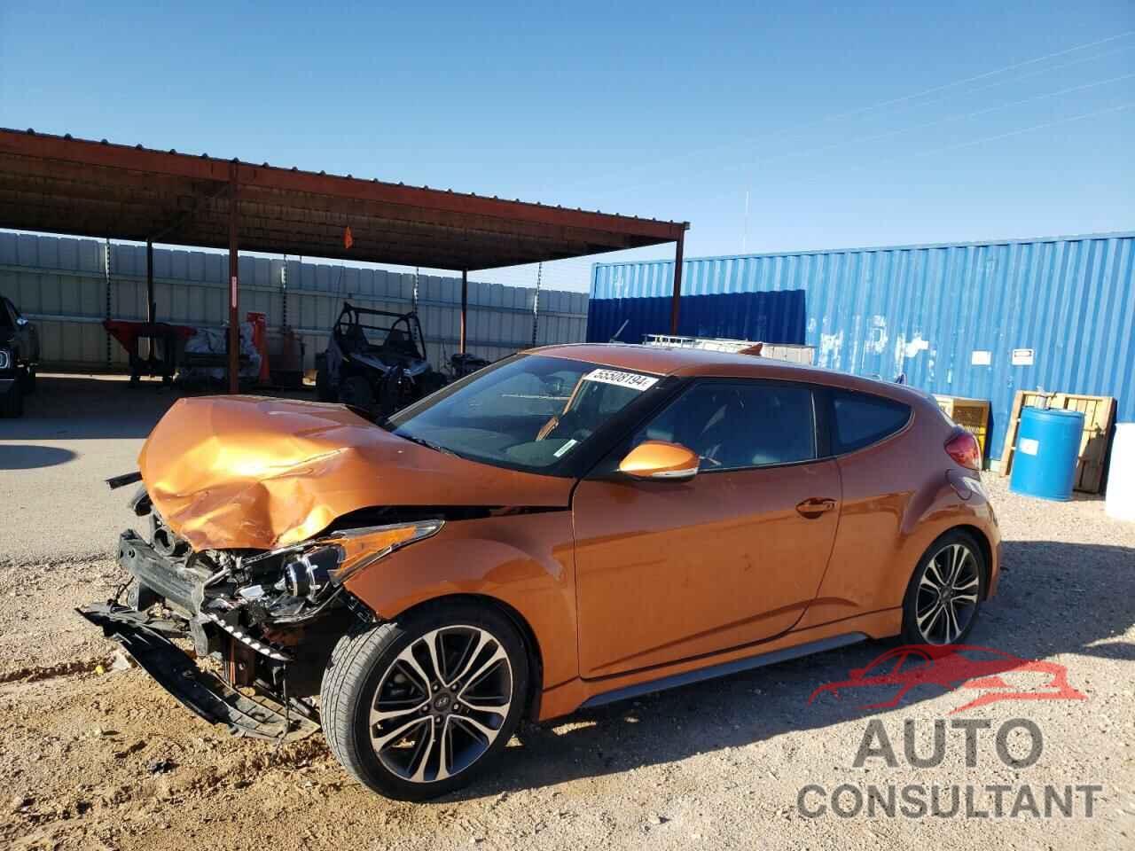 HYUNDAI VELOSTER 2016 - KMHTC6AE8GU301602