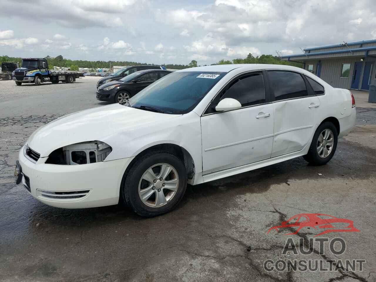 CHEVROLET IMPALA 2012 - 2G1WF5E34C1216542
