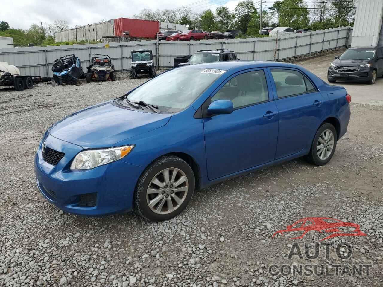 TOYOTA COROLLA 2009 - 1NXBU40E59Z022125