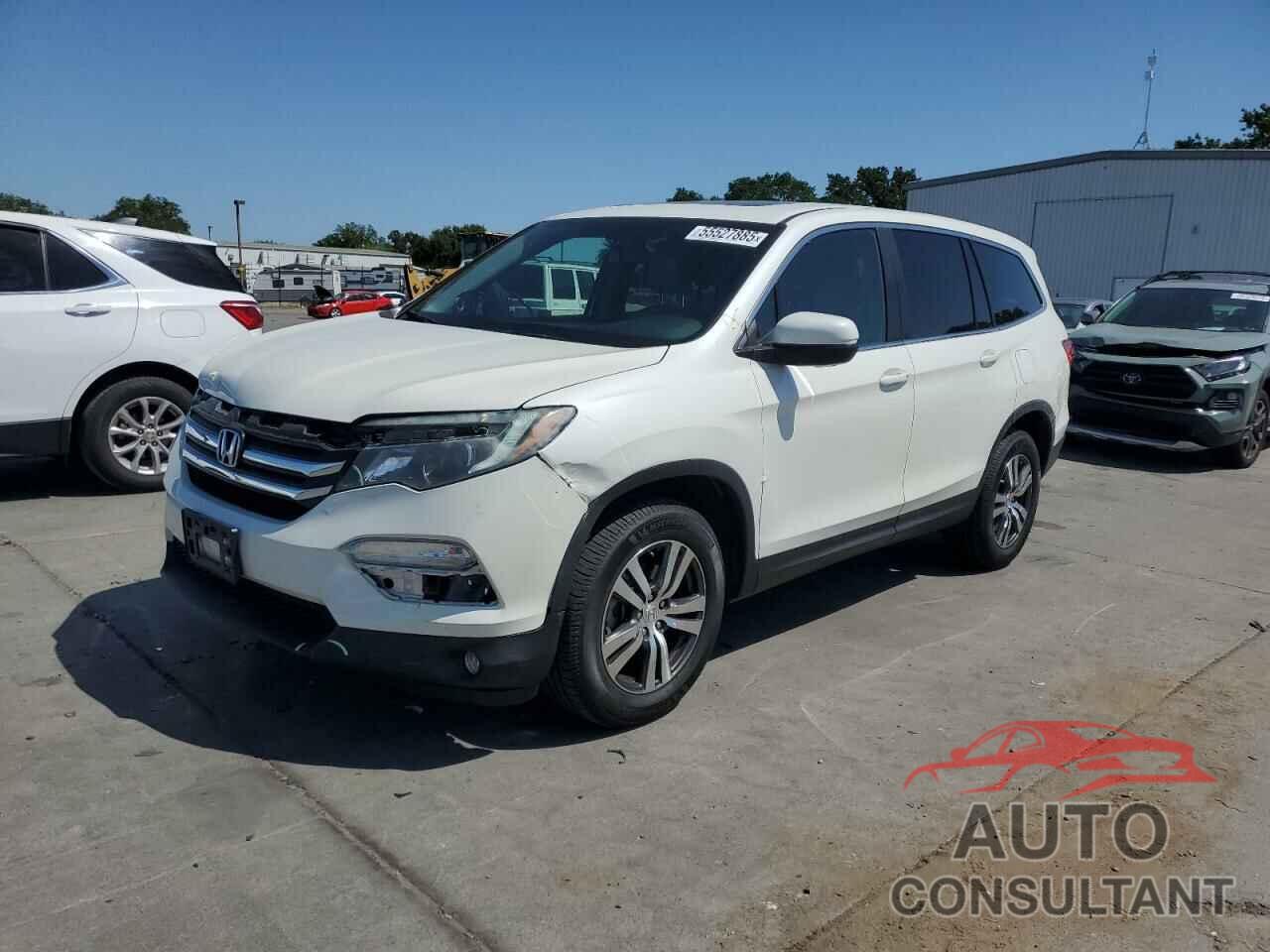 HONDA PILOT 2017 - 5FNYF6H53HB087359