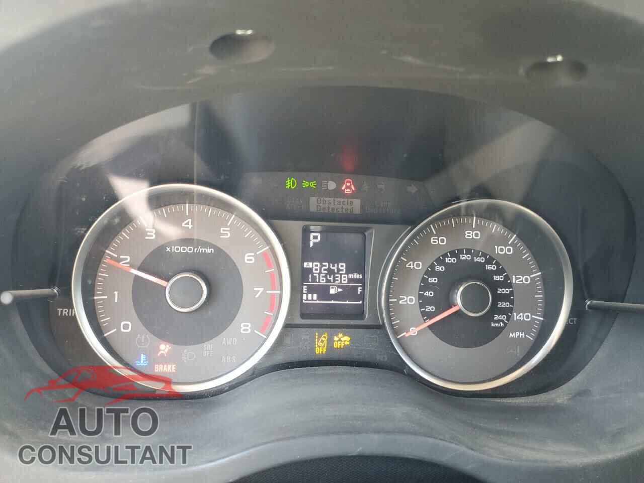 SUBARU FORESTER 2016 - JF2SJAFC7GH460136