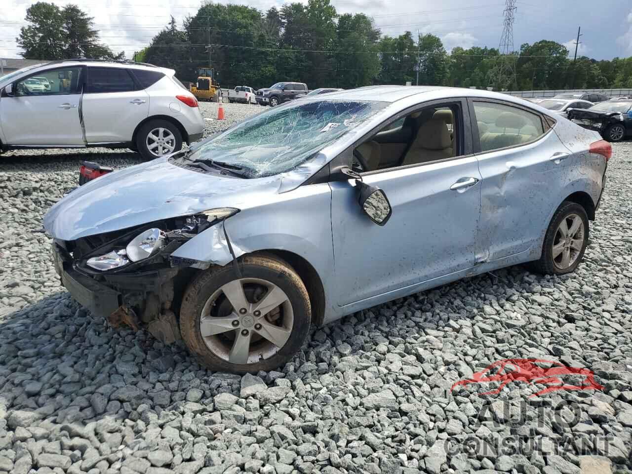 HYUNDAI ELANTRA 2011 - KMHDH4AE2BU093672