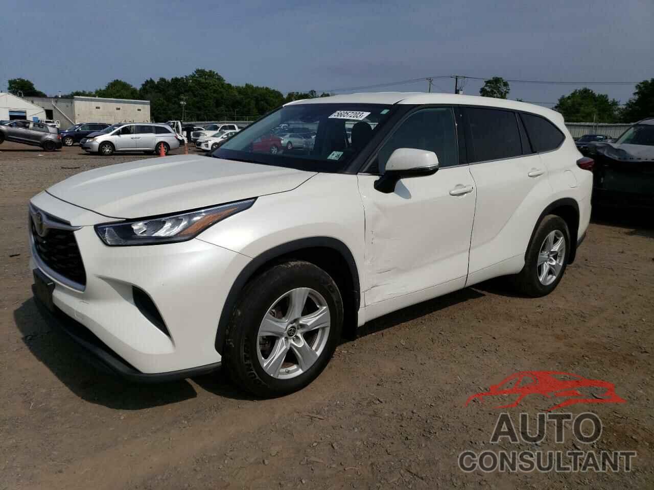 TOYOTA HIGHLANDER 2020 - 5TDCZRBH2LS503301