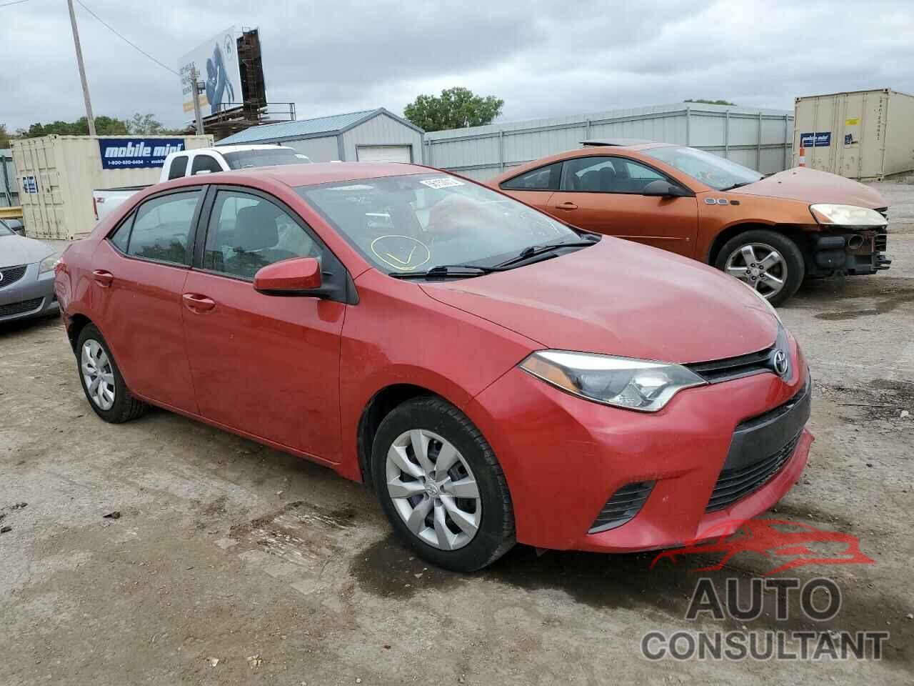 TOYOTA COROLLA 2016 - 5YFBURHE7GP417505
