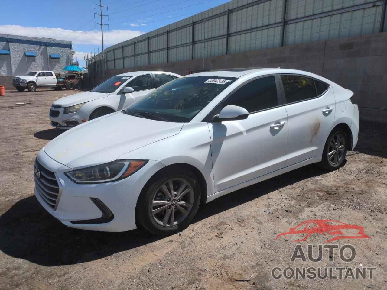 HYUNDAI ELANTRA 2018 - 5NPD84LF9JH364357