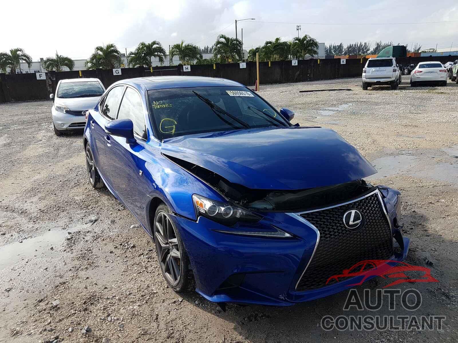 LEXUS IS 2016 - JTHBA1D29G5002803