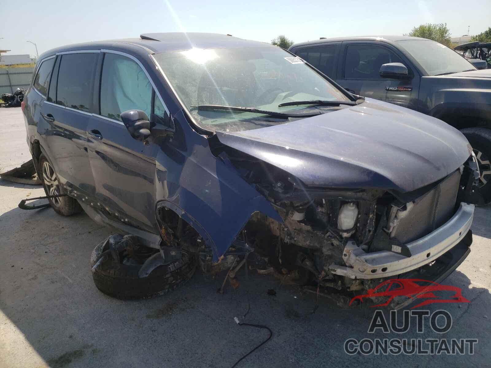 HONDA PILOT 2016 - 5FNYF6H55GB033477