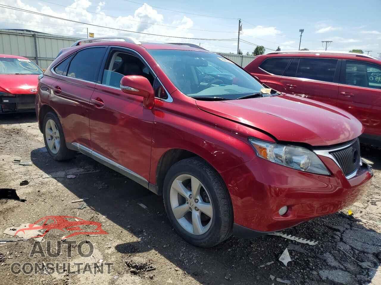 LEXUS RX350 2010 - 2T2BK1BA0AC012120