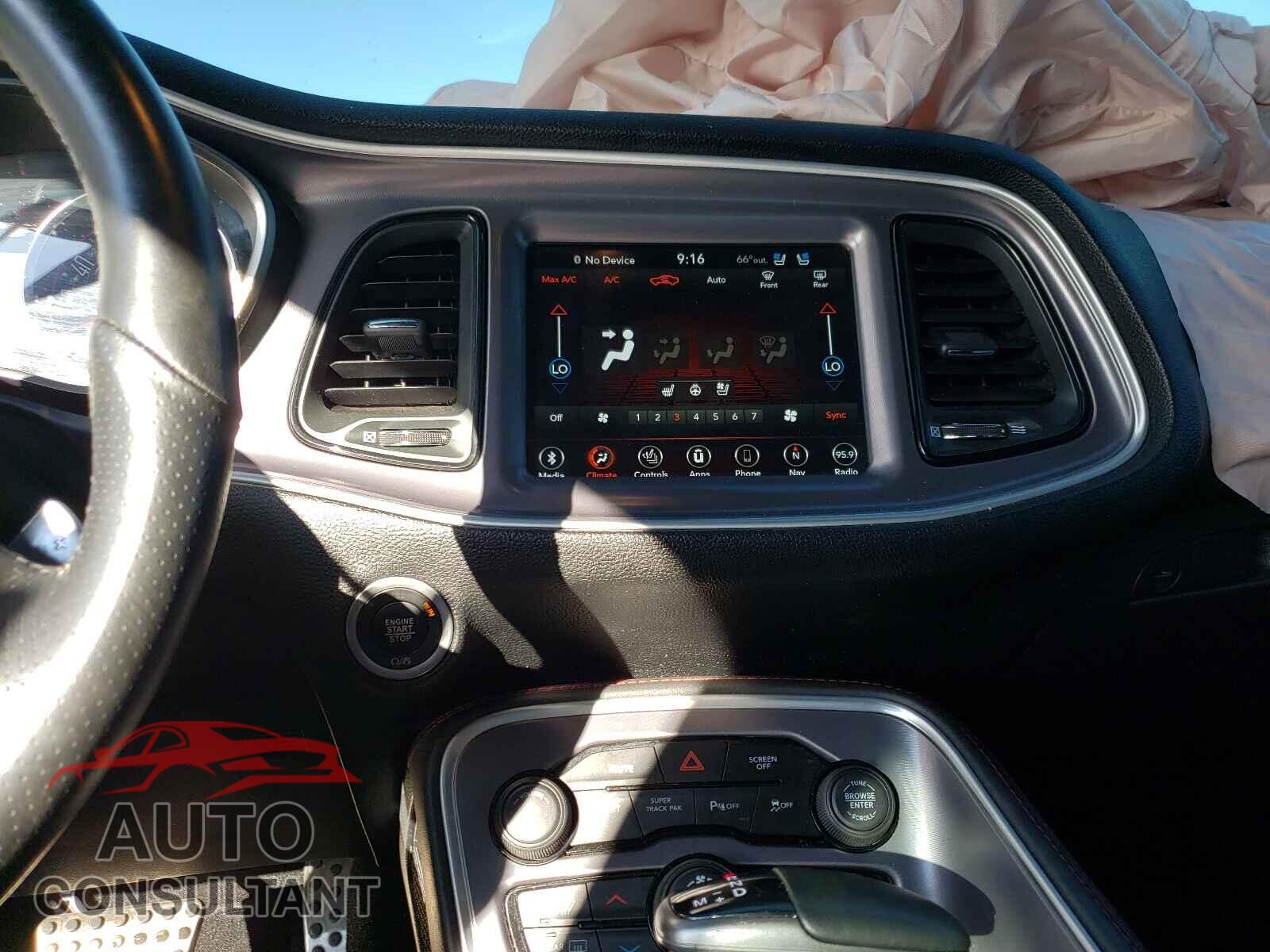 DODGE CHALLENGER 2019 - 2C3CDZKG5KH661574