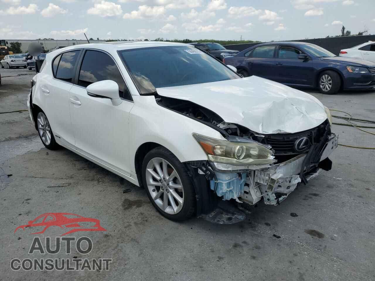 LEXUS CT 200 2013 - JTHKD5BH3D2136158