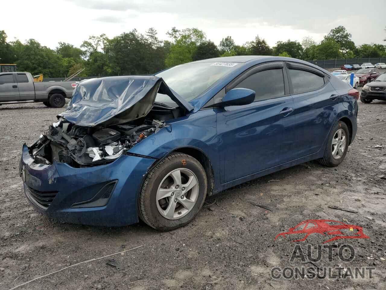 HYUNDAI ELANTRA 2015 - KMHDH4AEXFU248586