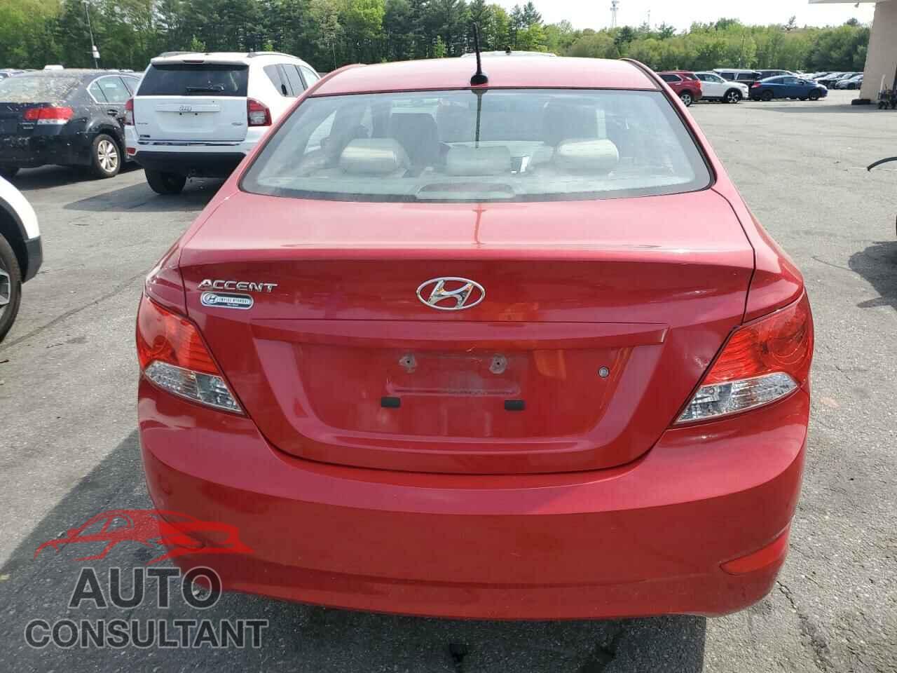HYUNDAI ACCENT 2014 - KMHCU4AE6EU761517