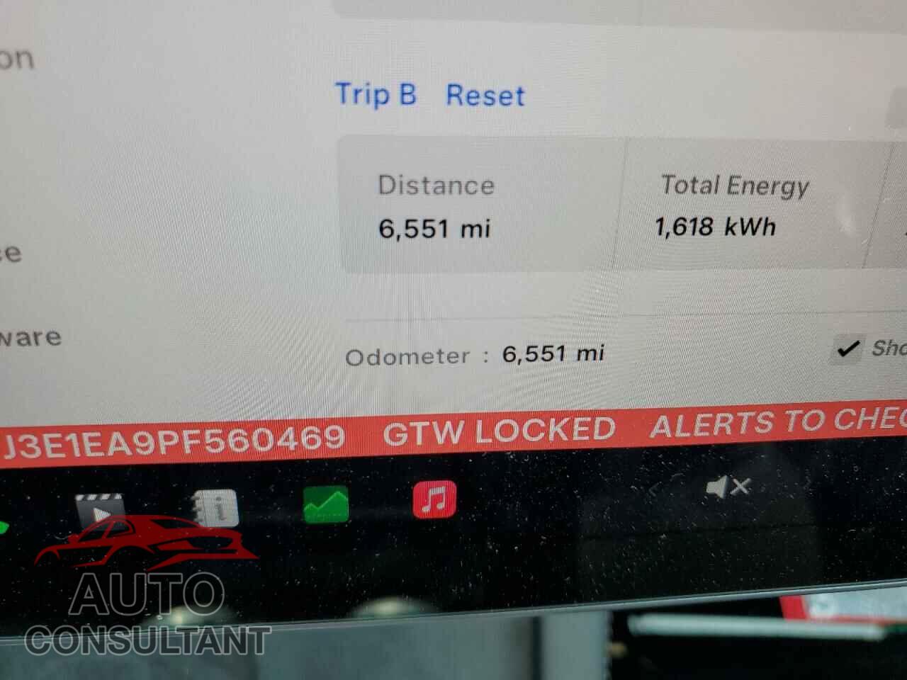 TESLA MODEL 3 2023 - 5YJ3E1EA9PF560469