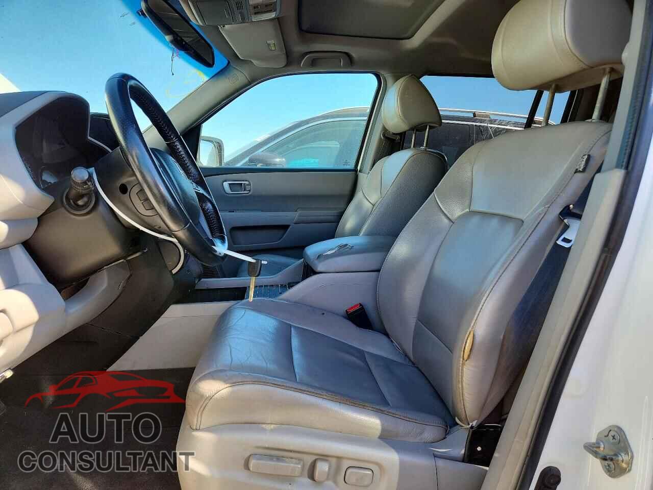 HONDA PILOT EXL 2012 - 5FNYF3H55CB023637