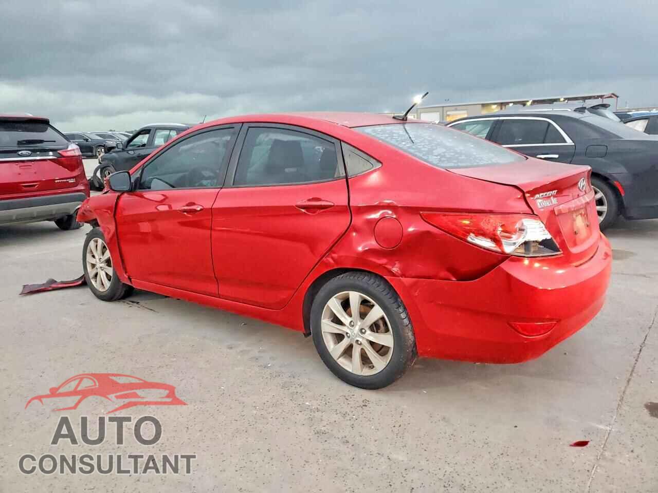 HYUNDAI ACCENT GLS 2012 - KMHCU4AE0CU055351