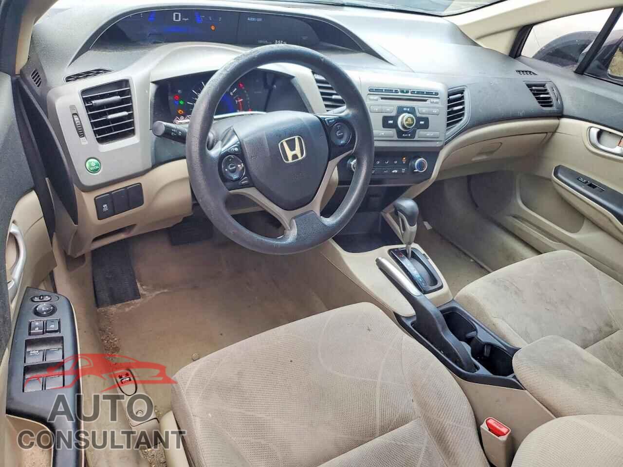 HONDA CIVIC 2012 - 19XFB2F55CE048589