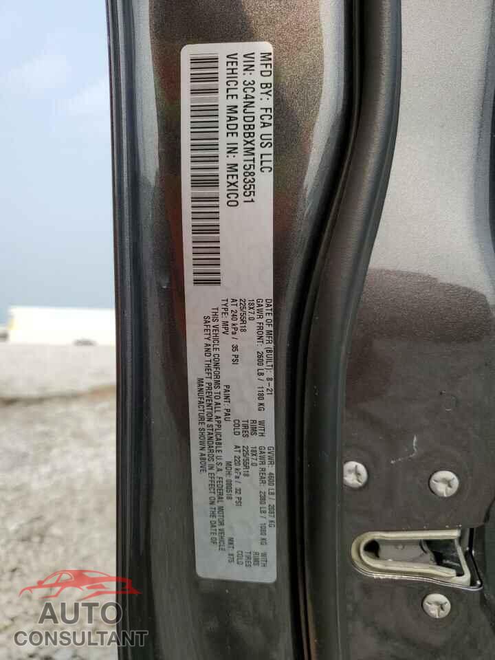 JEEP COMPASS 2021 - 3C4NJDBBXMT583551