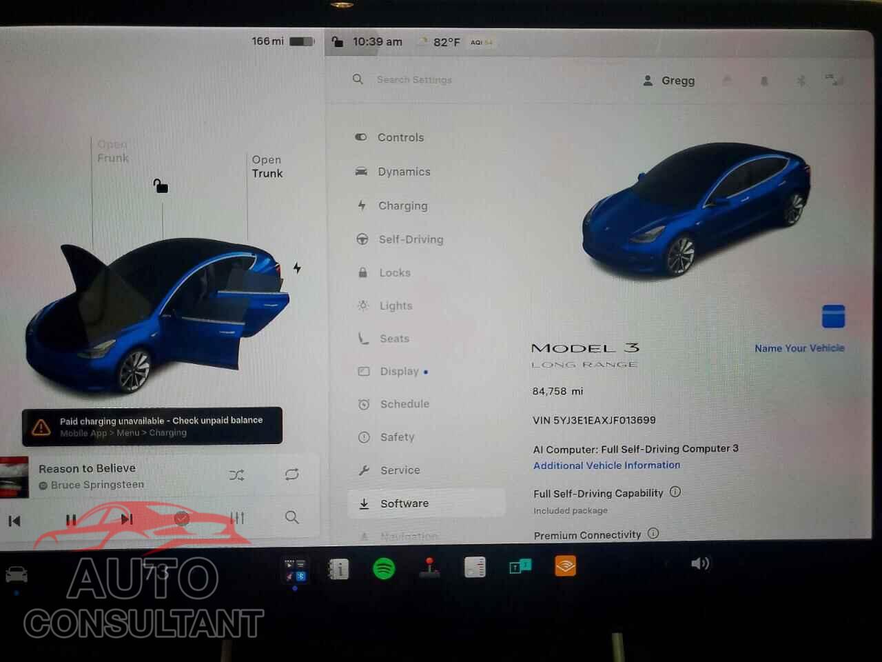 TESLA MODEL 3 2018 - 5YJ3E1EAXJF013699