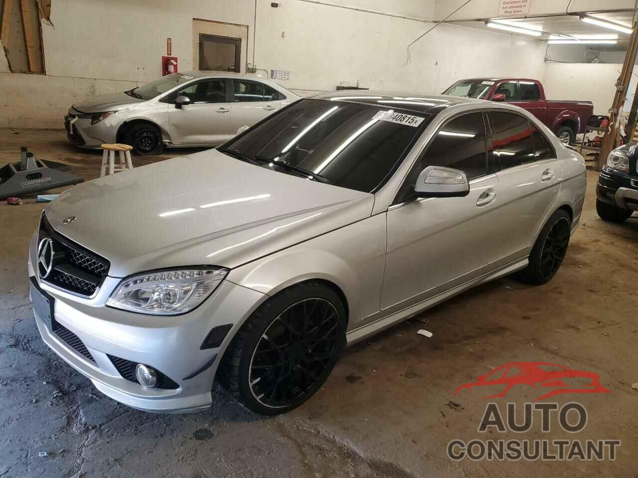 MERCEDES-BENZ C-CLASS 2009 - WDDGF81X69F198185