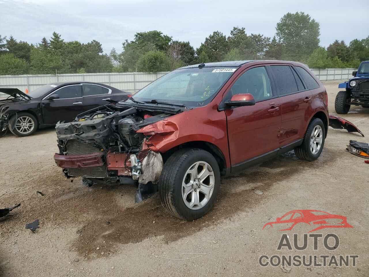 FORD EDGE 2014 - 2FMDK3JC1EBA29210