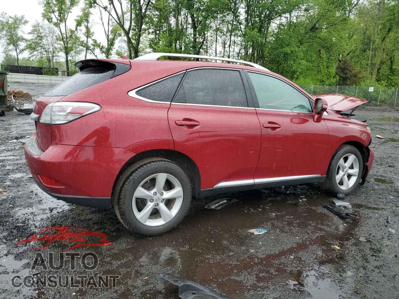 LEXUS RX350 2010 - 2T2BK1BA4AC022178
