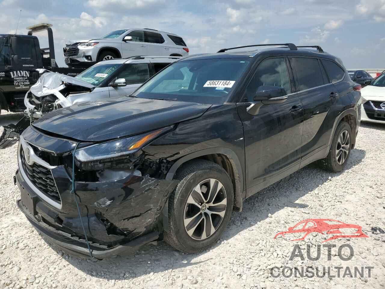 TOYOTA HIGHLANDER 2021 - 5TDGZRAH5MS089189