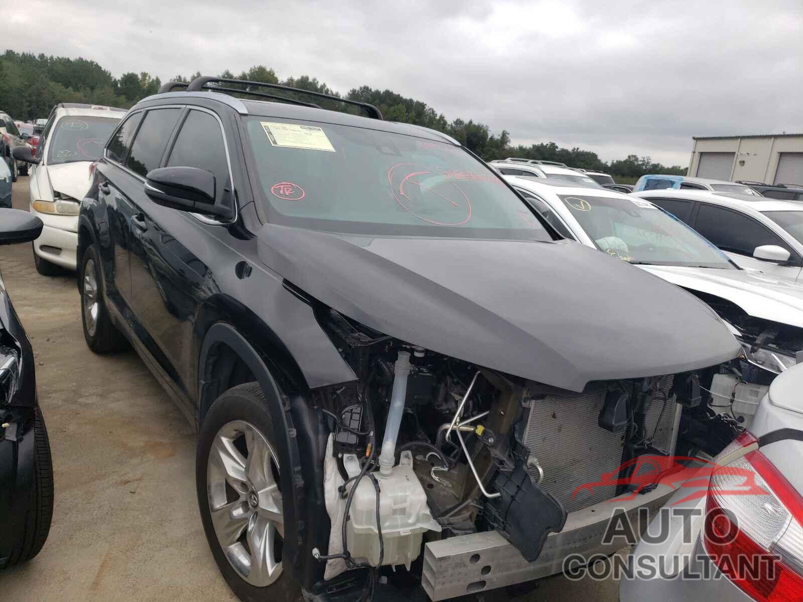 TOYOTA HIGHLANDER 2018 - 5TDYZRFH1JS286479
