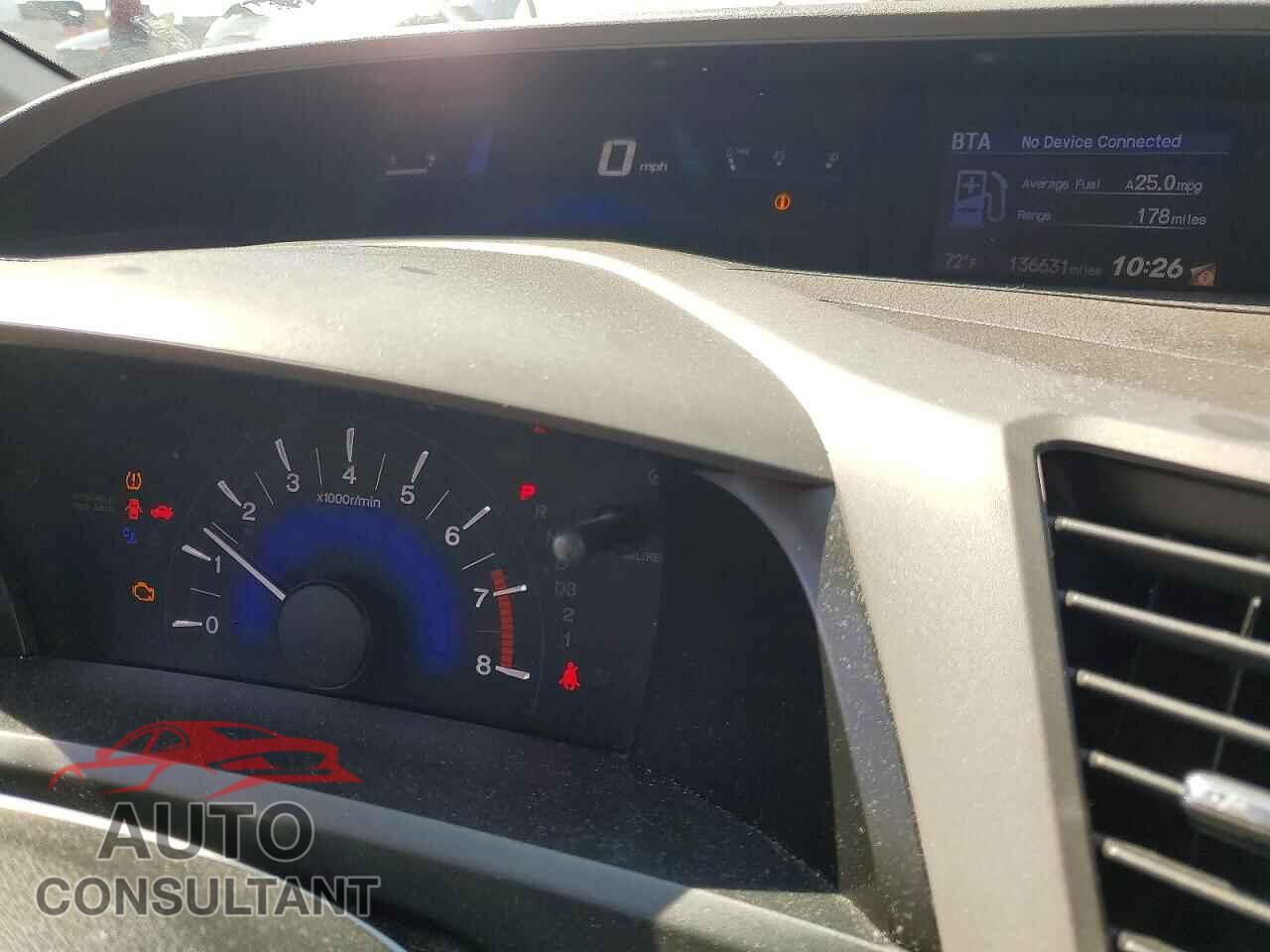 HONDA CIVIC 2012 - 19XFB2F84CE326067