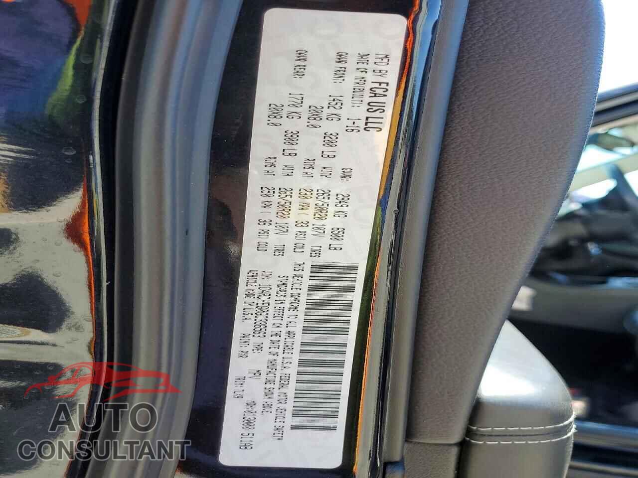 DODGE DURANGO 2016 - 1C4RDHEG0GC336563