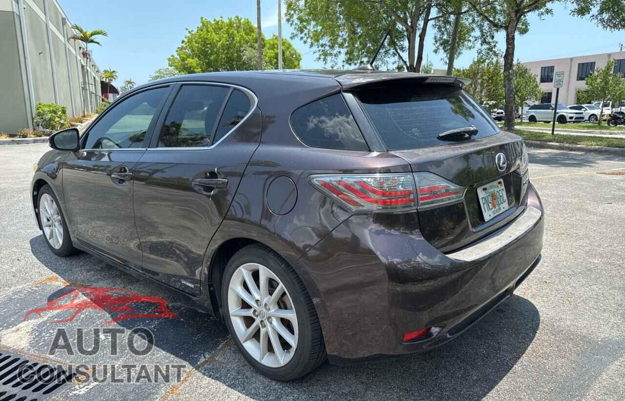 LEXUS CT 200 2012 - JTHKD5BH4C2062988