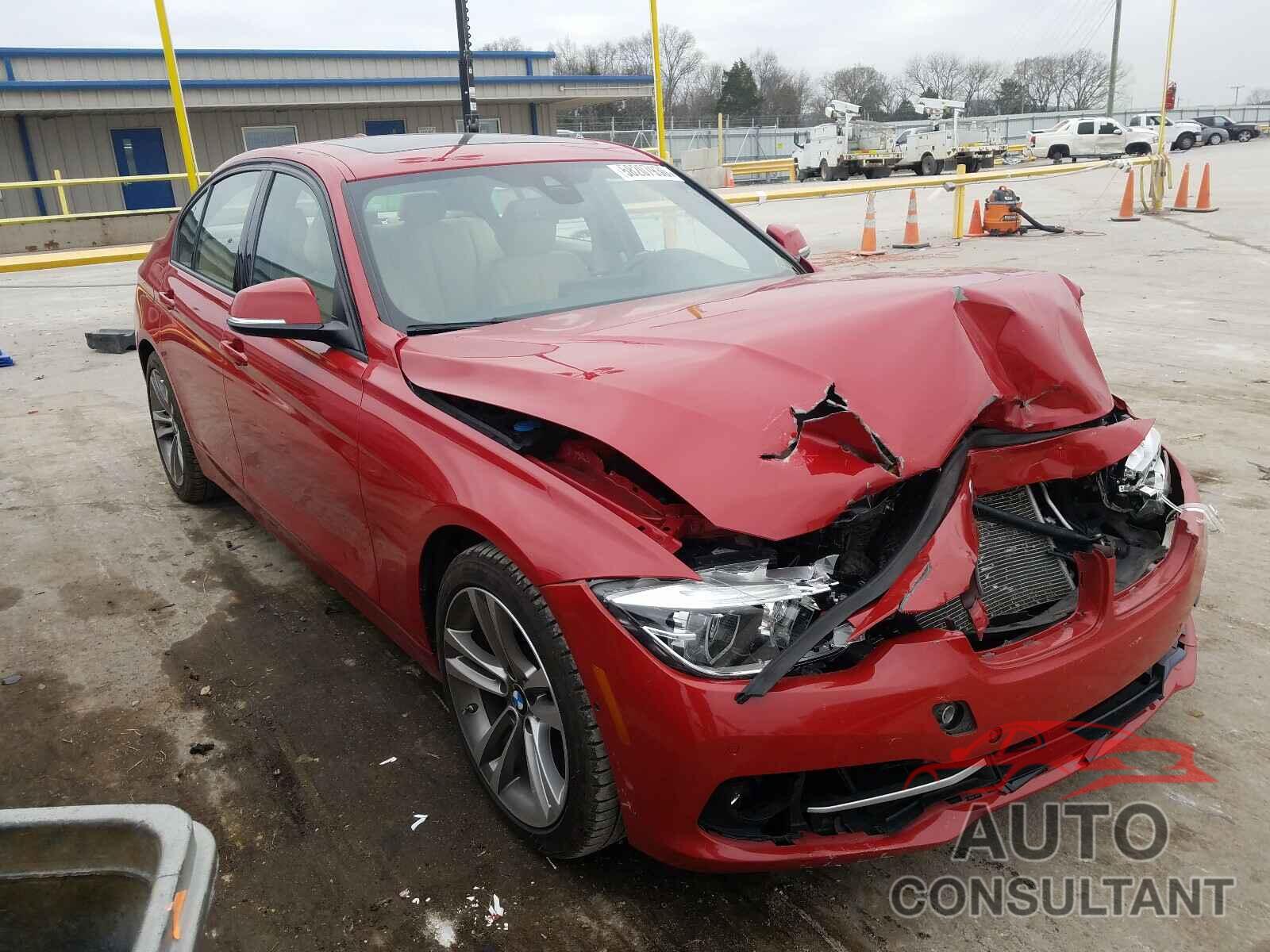 BMW 3 SERIES 2016 - WBA8E9G53GNU30464