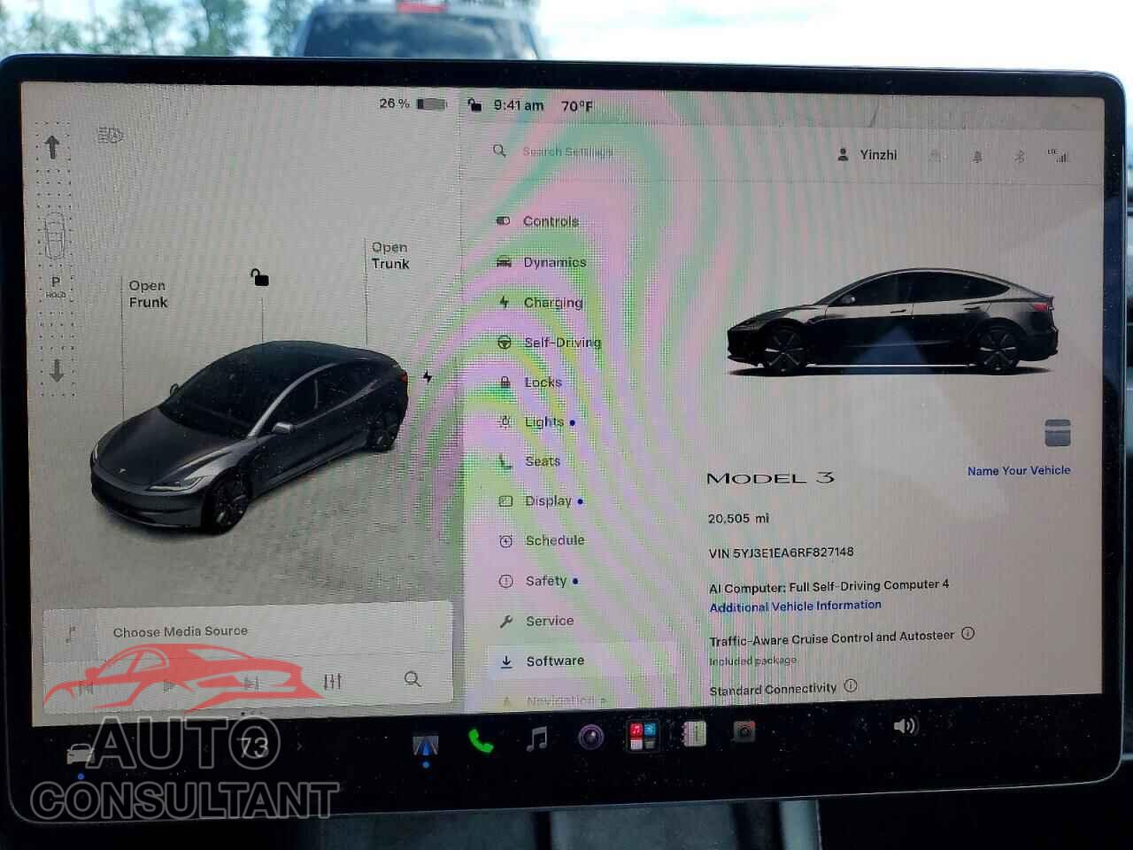 TESLA MODEL 3 2024 - 5YJ3E1EA6RF827148