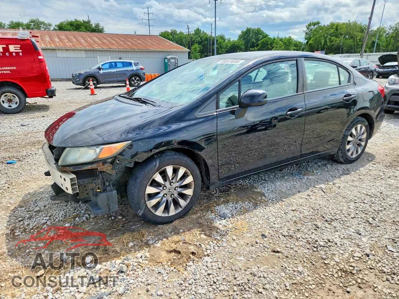 HONDA CIVIC 2012 - 19XFB2F56CE070892