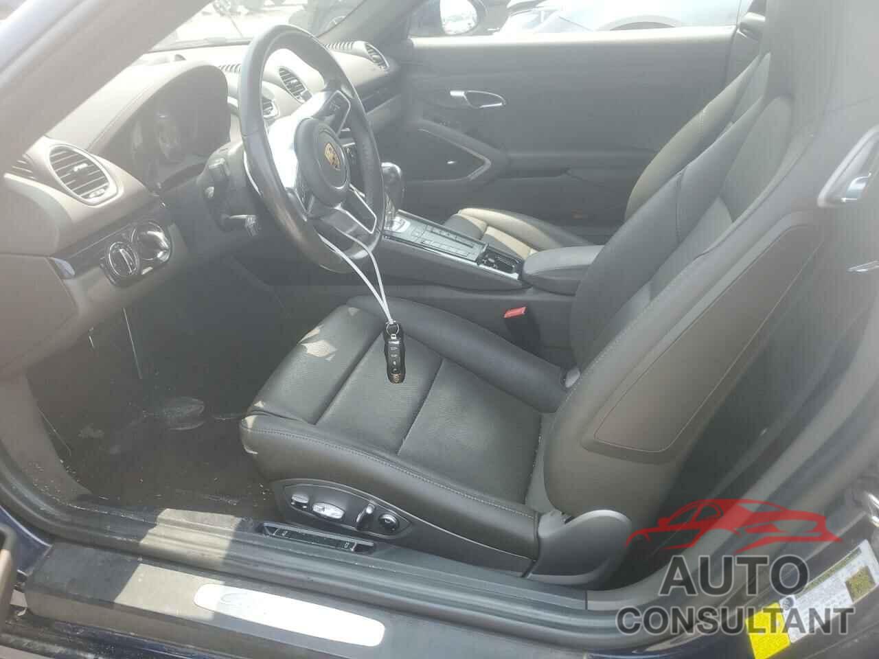 PORSCHE CAYMAN 2018 - WP0AB2A82JK278791
