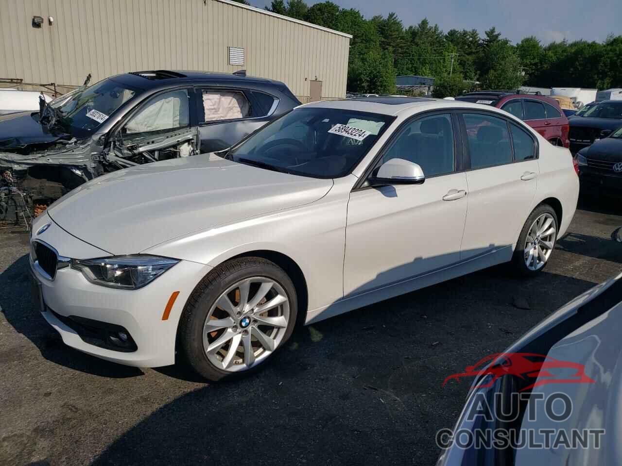 BMW 3 SERIES 2018 - WBA8E5G57JNU45680