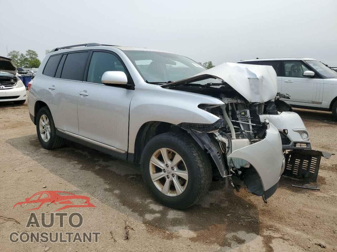 TOYOTA HIGHLANDER 2012 - 5TDBK3EH0CS105187