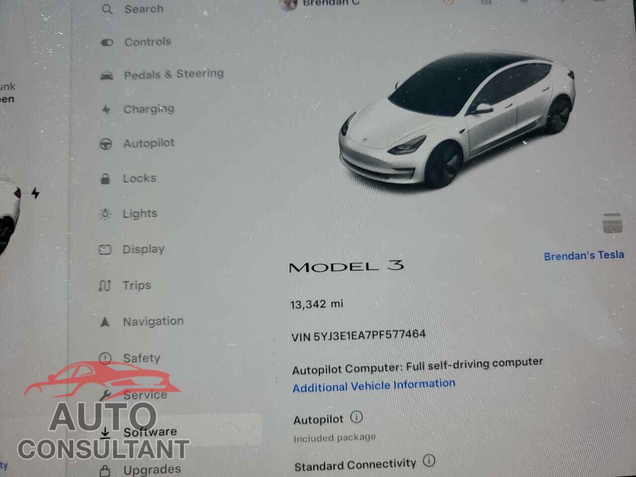 TESLA MODEL 3 2023 - 5YJ3E1EA7PF577464