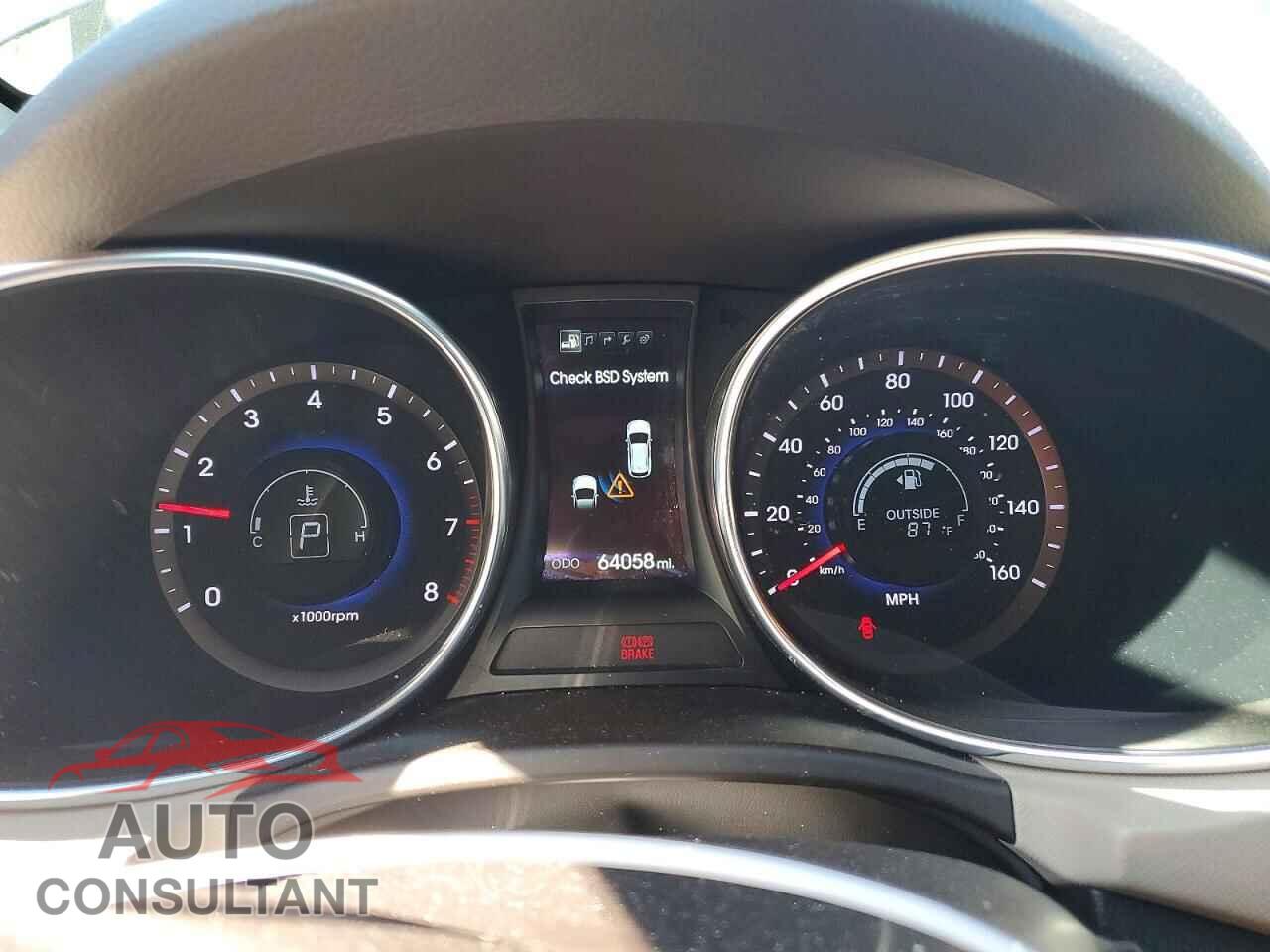 HYUNDAI SANTA FE 2014 - KM8SRDHF3EU068609