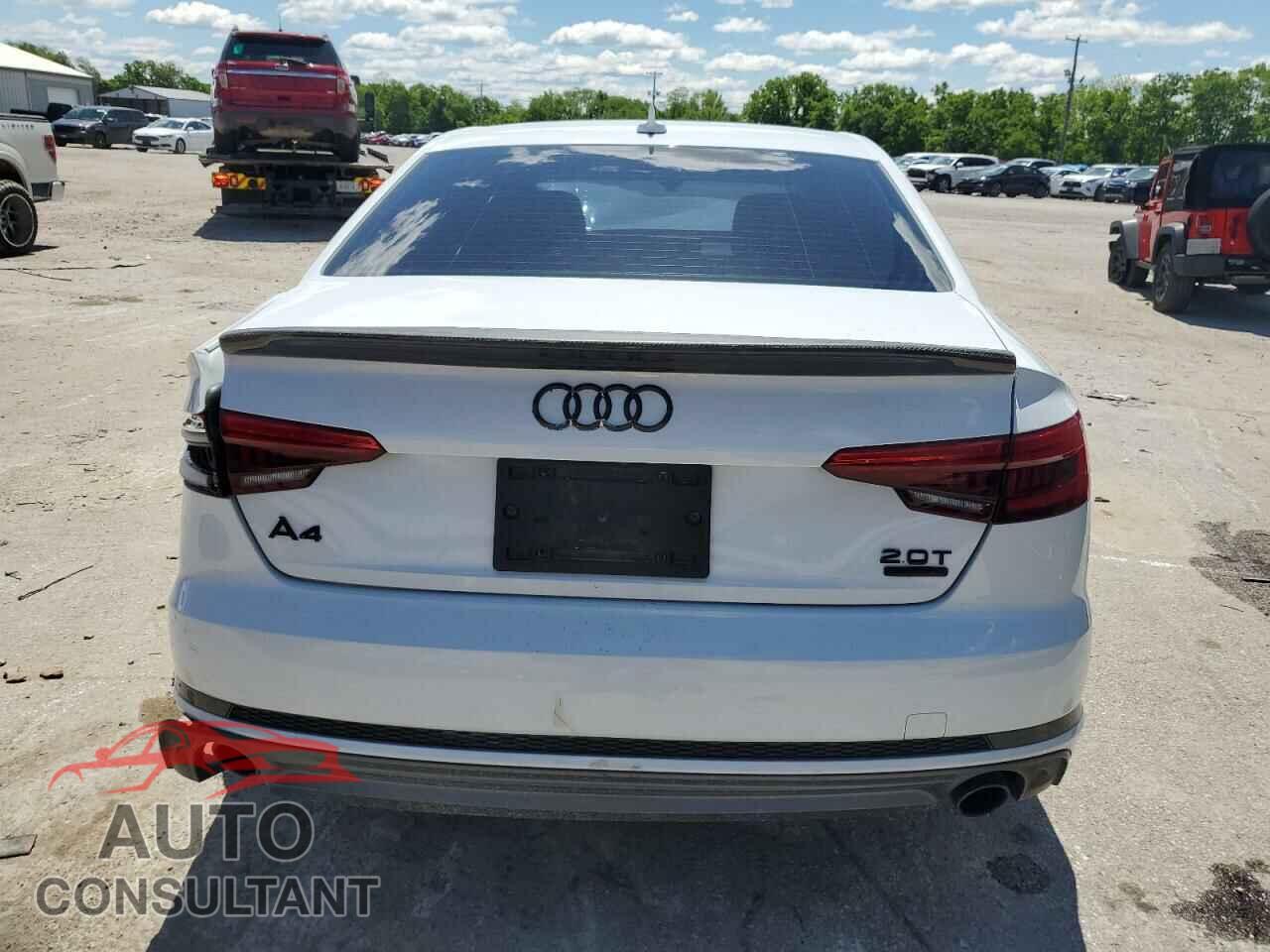 AUDI A4 2017 - WAUDNAF45HN050004