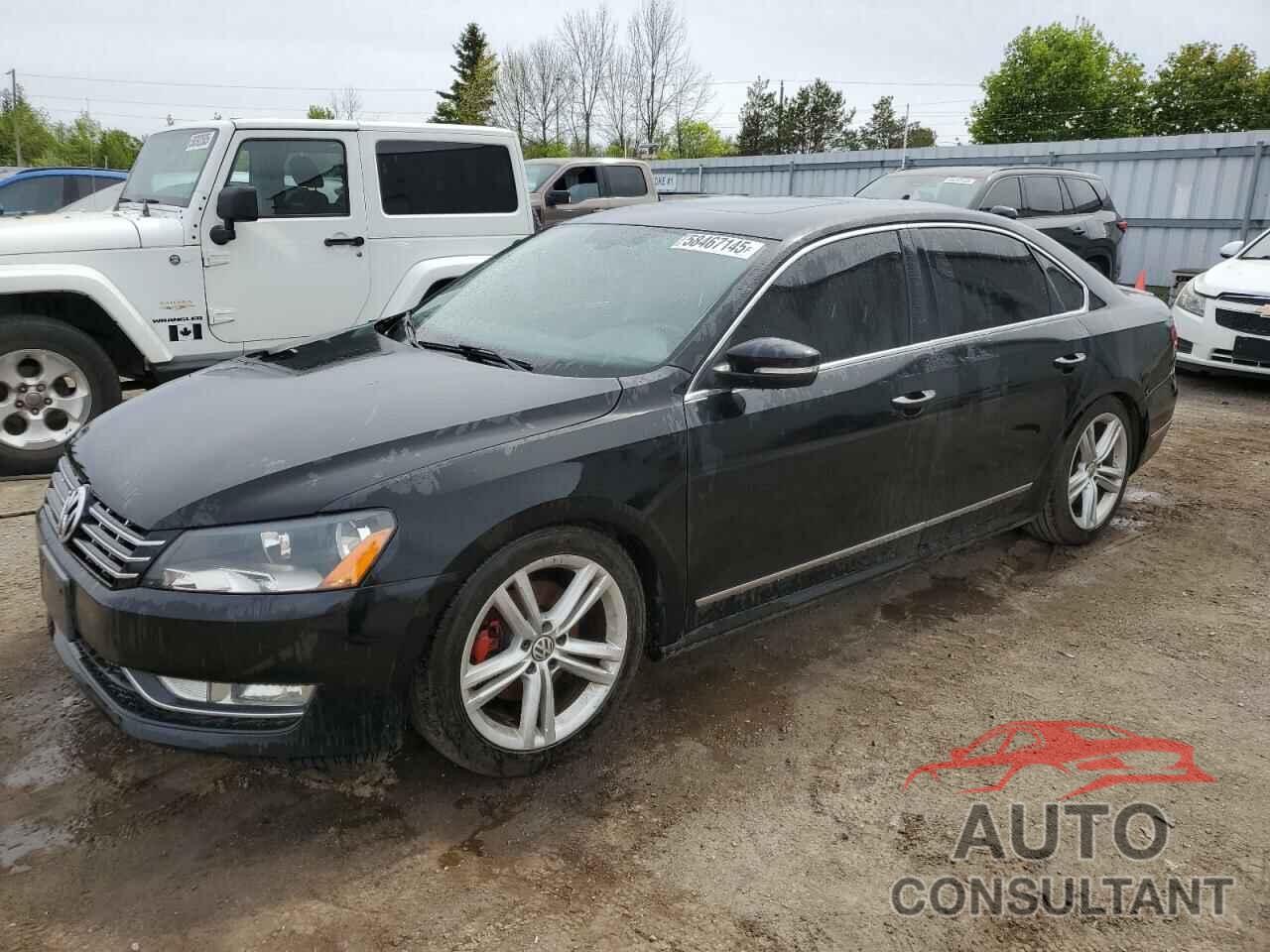 VOLKSWAGEN PASSAT 2013 - 1VWCM7A3XDC115290