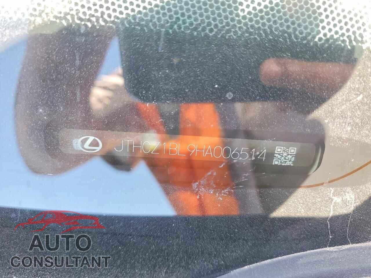 LEXUS GS 2017 - JTHCZ1BL9HA006514