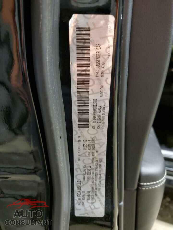 DODGE DURANGO 2021 - 1C4SDJH95MC605965