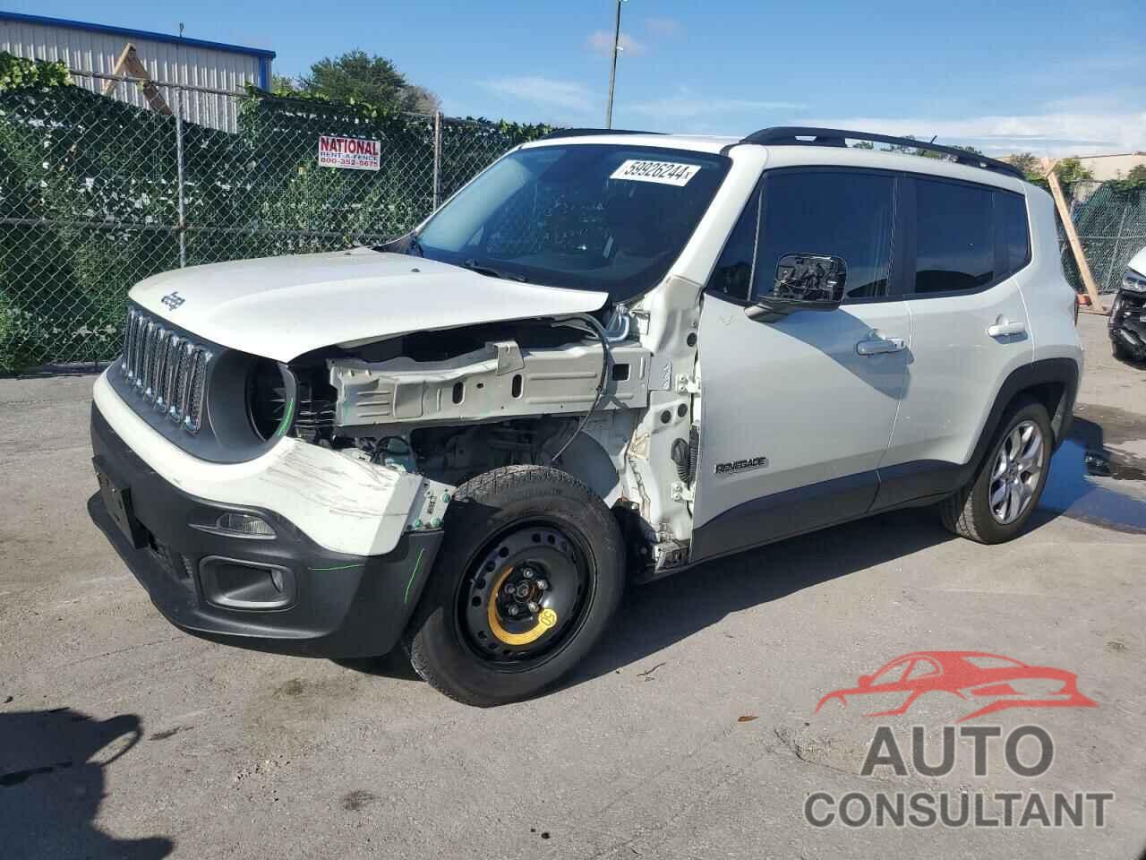 JEEP RENEGADE 2016 - ZACCJABT0GPC49460