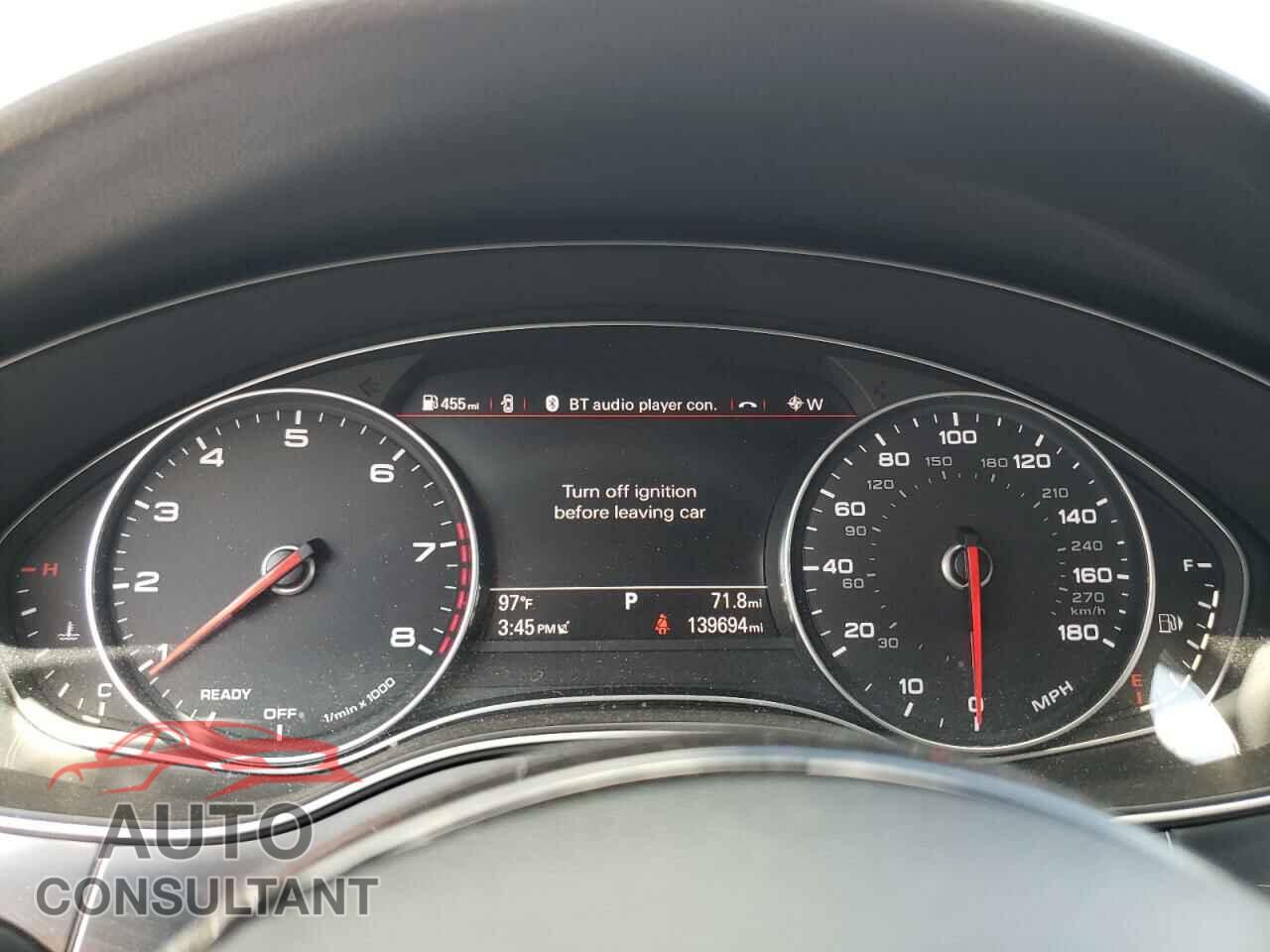 AUDI A6 2016 - WAUDFAFC5GN099254
