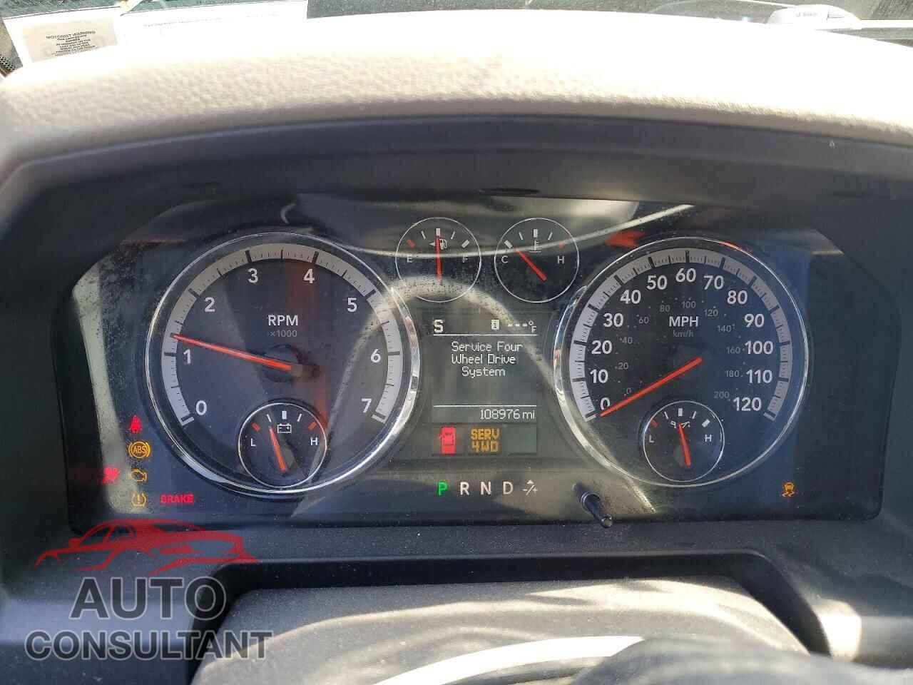DODGE RAM 1500 2012 - 1C6RD7GT3CS195340