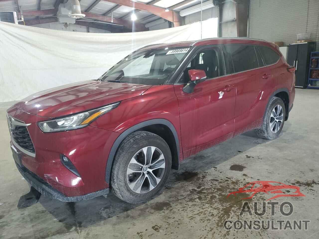 TOYOTA HIGHLANDER 2020 - 5TDHZRBH2LS508679