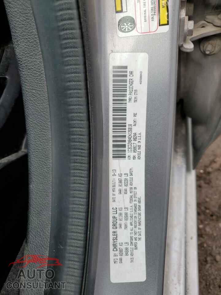 DODGE AVENGER 2014 - 1C3CDZAB4EN126818