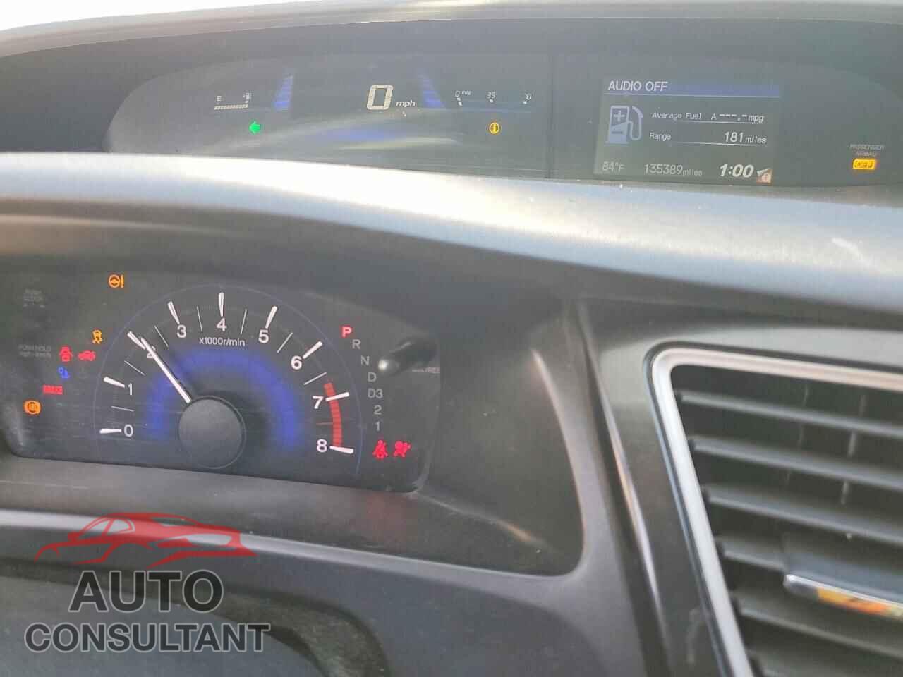 HONDA CIVIC 2013 - 19XFB2F52DE258004